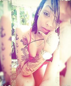 la modelo dominicana rousse esther